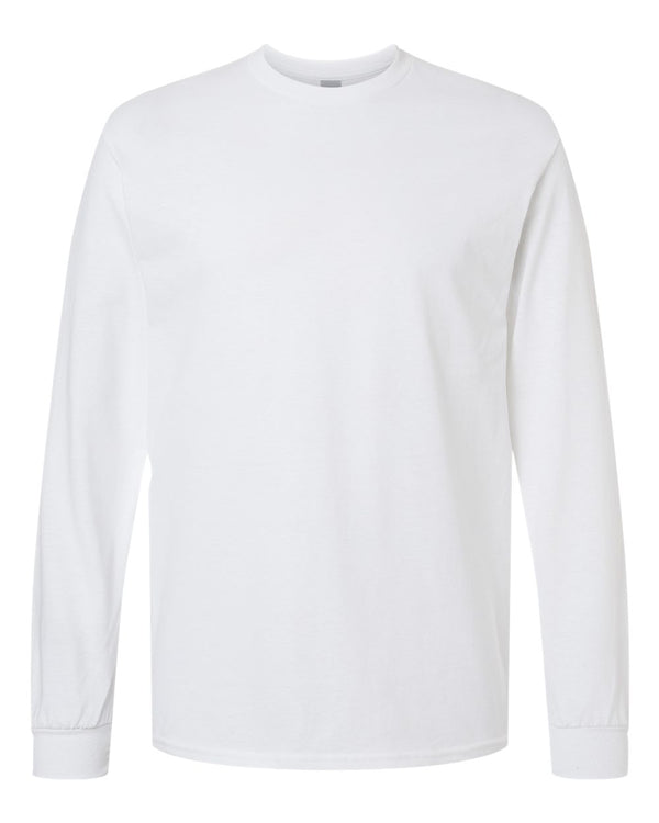 Gildan 5400 Unisex Heavy Cotton™ Long Sleeve Tee, blank garment ready for custom printing