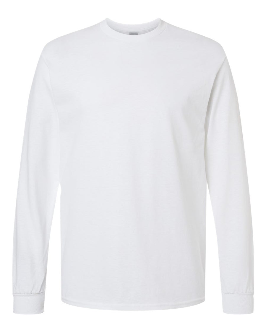 Gildan 5400 Unisex Heavy Cotton™ Long Sleeve Tee, blank garment ready for custom printing