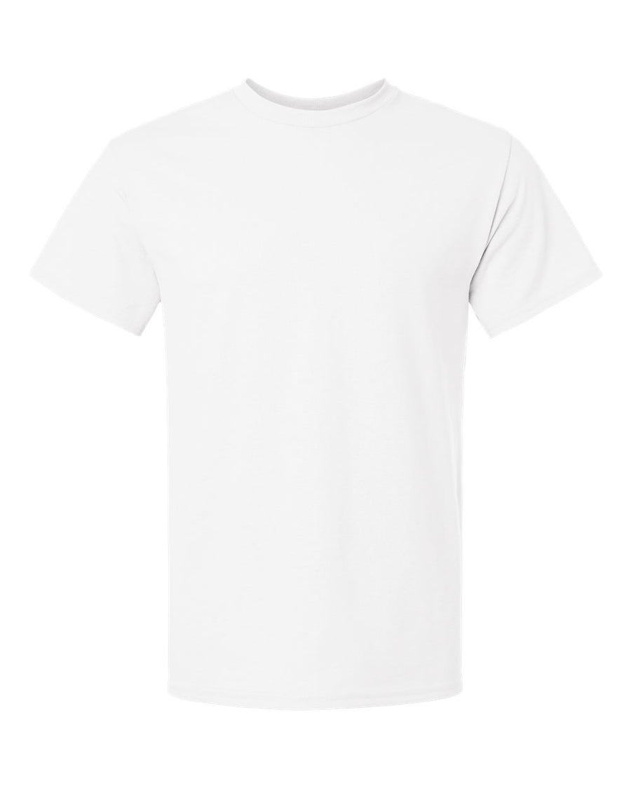 Gildan 8000 Unisex DryBlend® Tee, blank garment ready for custom printing