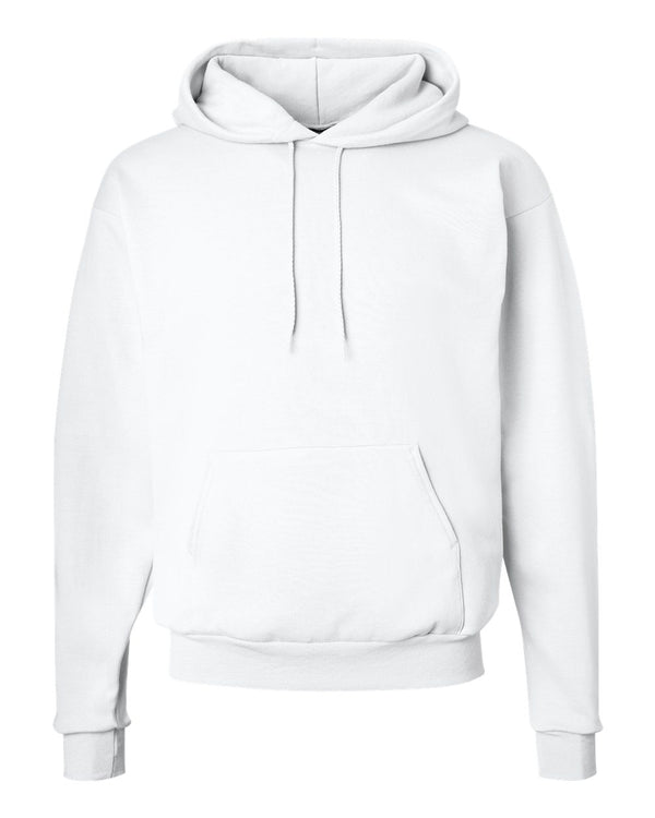 Hanes P170 Unisex EcoSmart® Hooded Sweatshirt, blank garment ready for custom printing