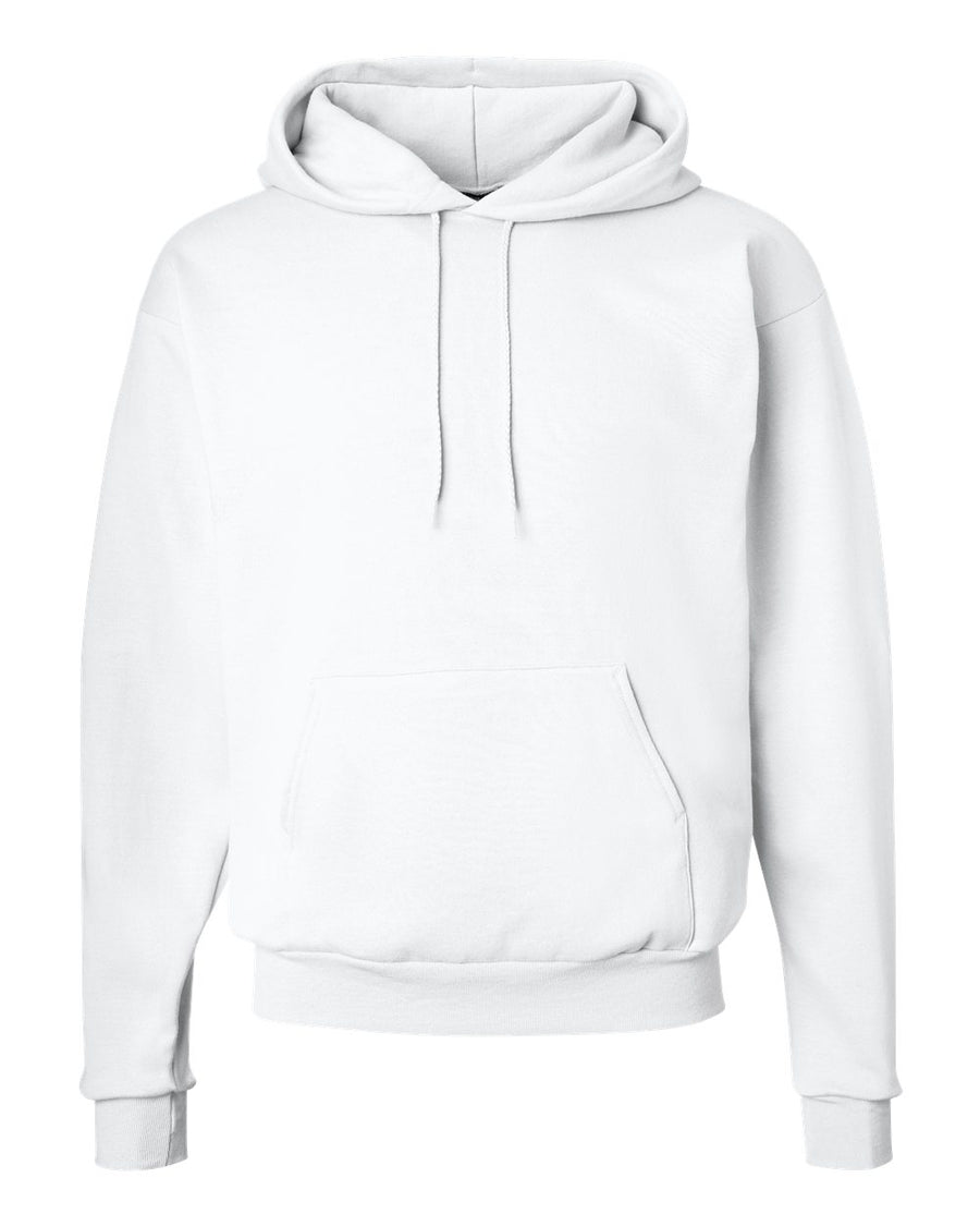 Hanes P170 Unisex EcoSmart® Hooded Sweatshirt, blank garment ready for custom printing