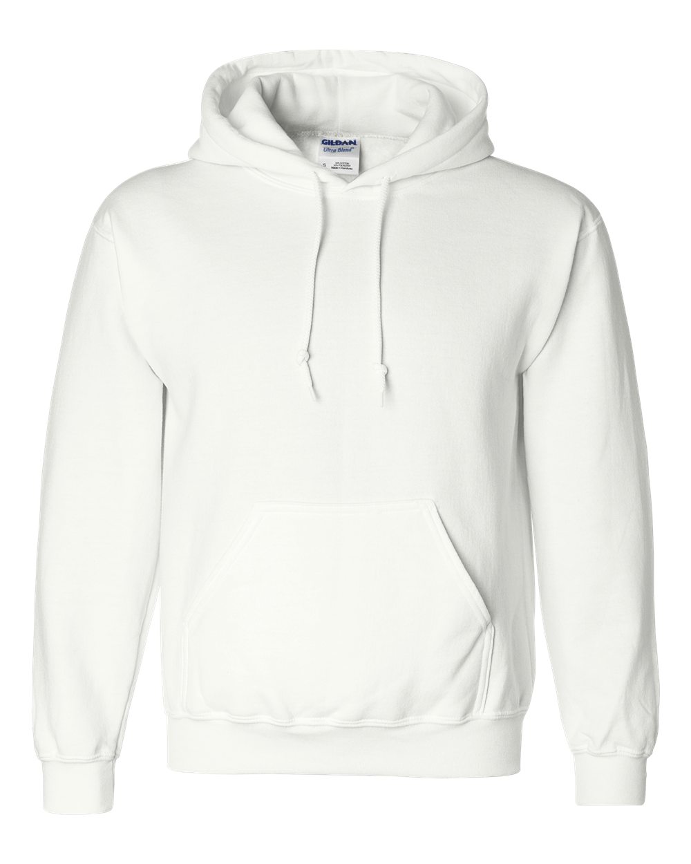 Gildan 12500 Unisex DryBlend® Hooded Sweatshirt, blank garment ready for custom printing
