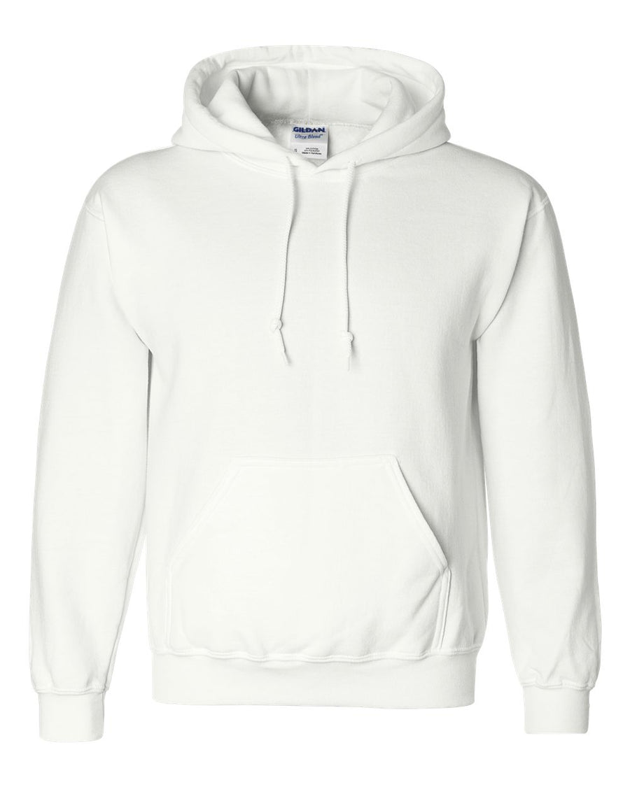 Gildan 12500 Unisex DryBlend® Hooded Sweatshirt, blank garment ready for custom printing