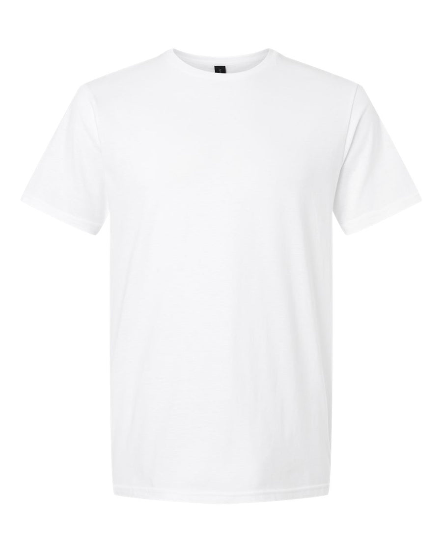 Gildan 64000 Unisex Softstyle® Tee, blank garment ready for custom printing