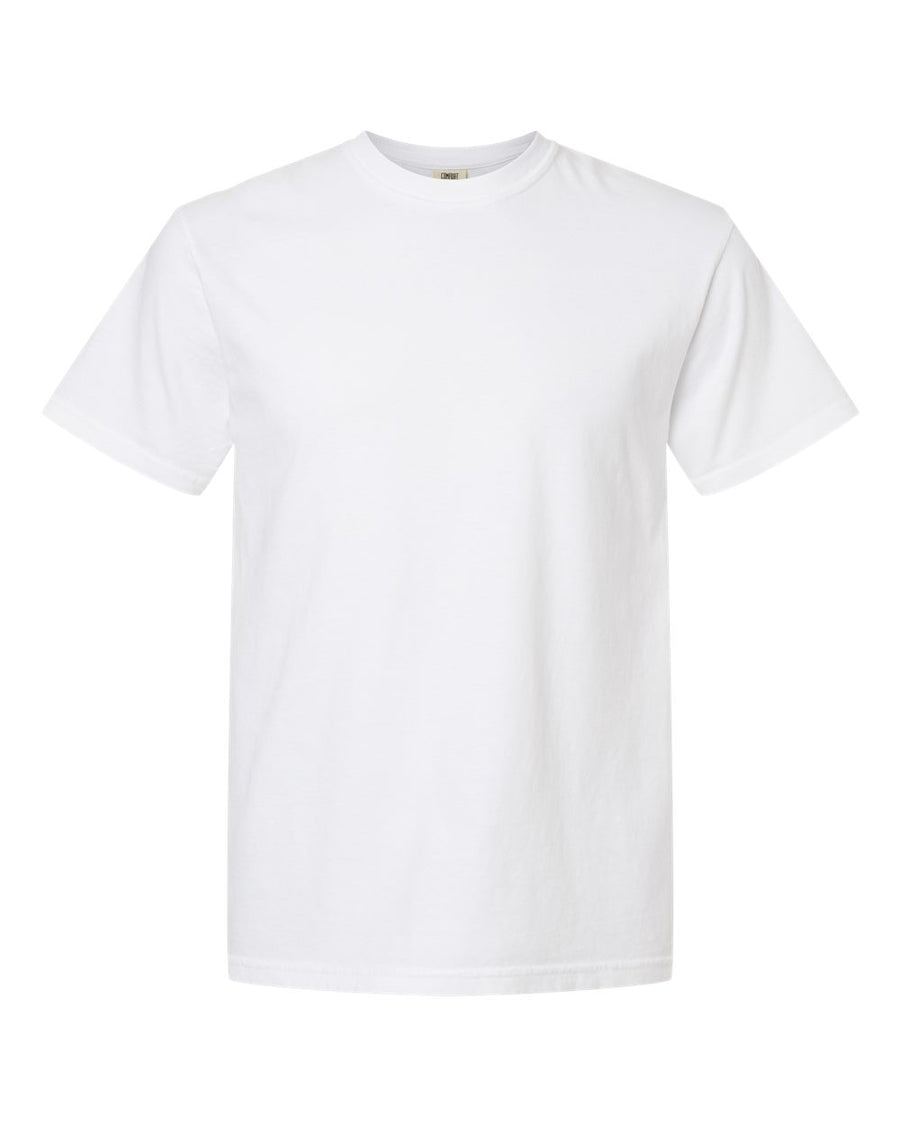 Comfort Colors 1717 Garment-Dyed Heavyweight Tee, blank garment ready for custom printing