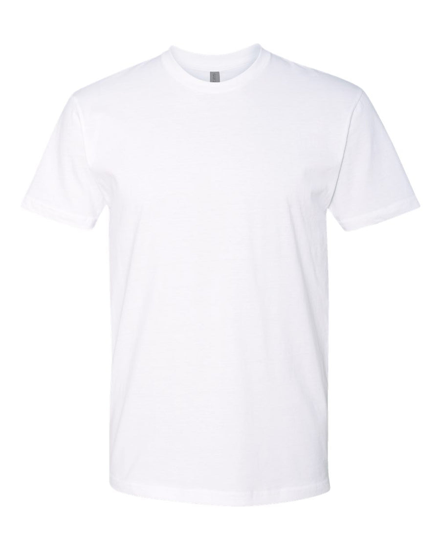Next Level 3600 Unisex Cotton Tee, blank garment ready for custom printing