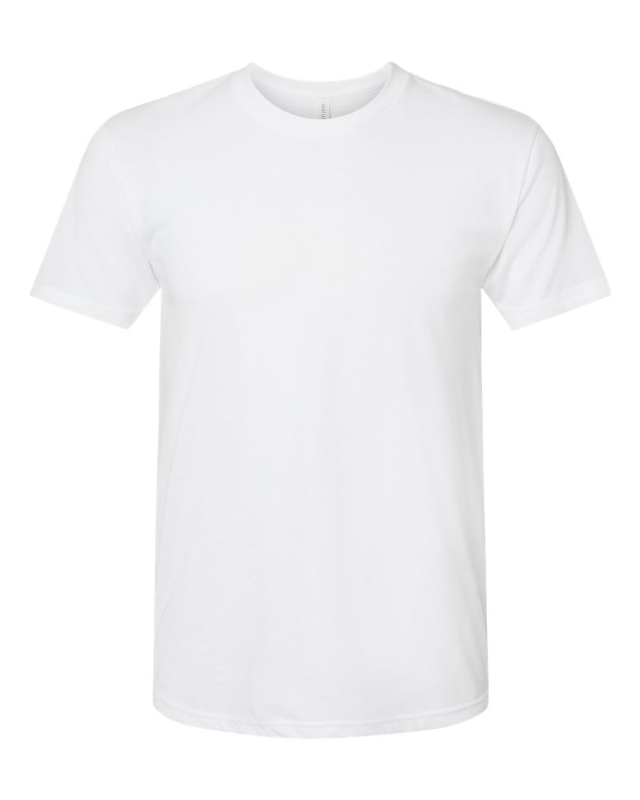 Next Level 6010 Unisex Triblend Tee, blank garment ready for custom printing